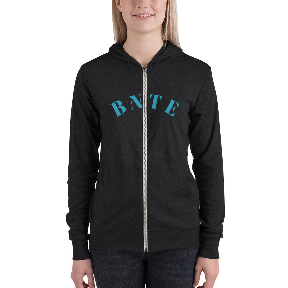 Unisex zip hoodie